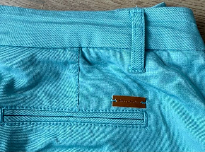 Pantalon chino bleu ciel « Miss Captain Tortue » - photo numéro 4