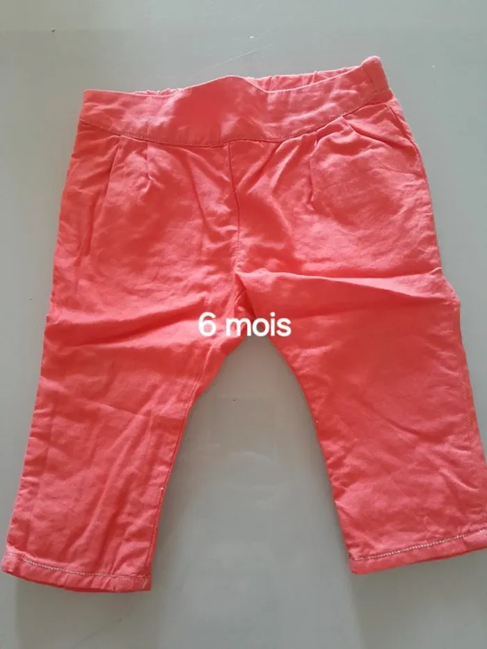 Pantalon fille 6mois