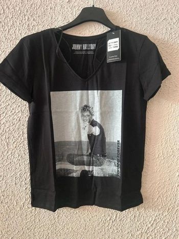 Tee-shirt "Johnny Hallyday" taille S