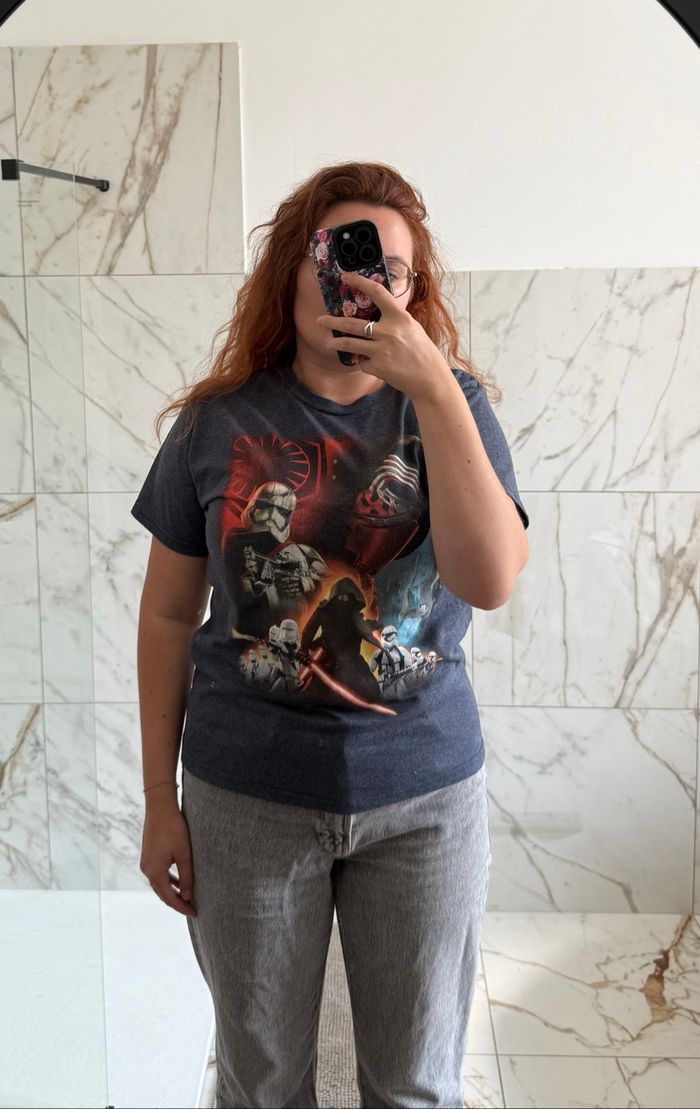 T-shirt Star wars gris - photo numéro 2