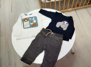 Ensemble garçon taille 6 mois