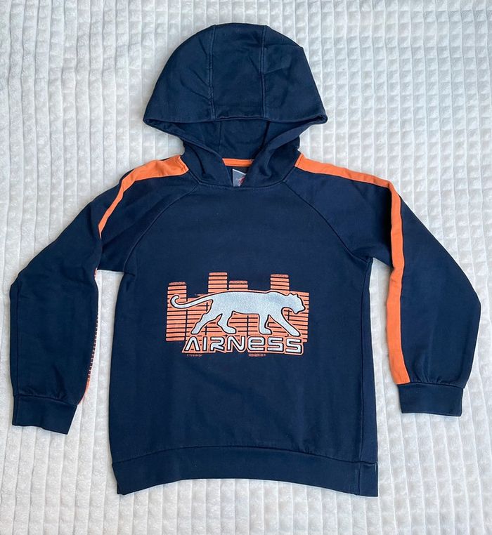 Sweat à capuche garçon 7/8 ans, Airness