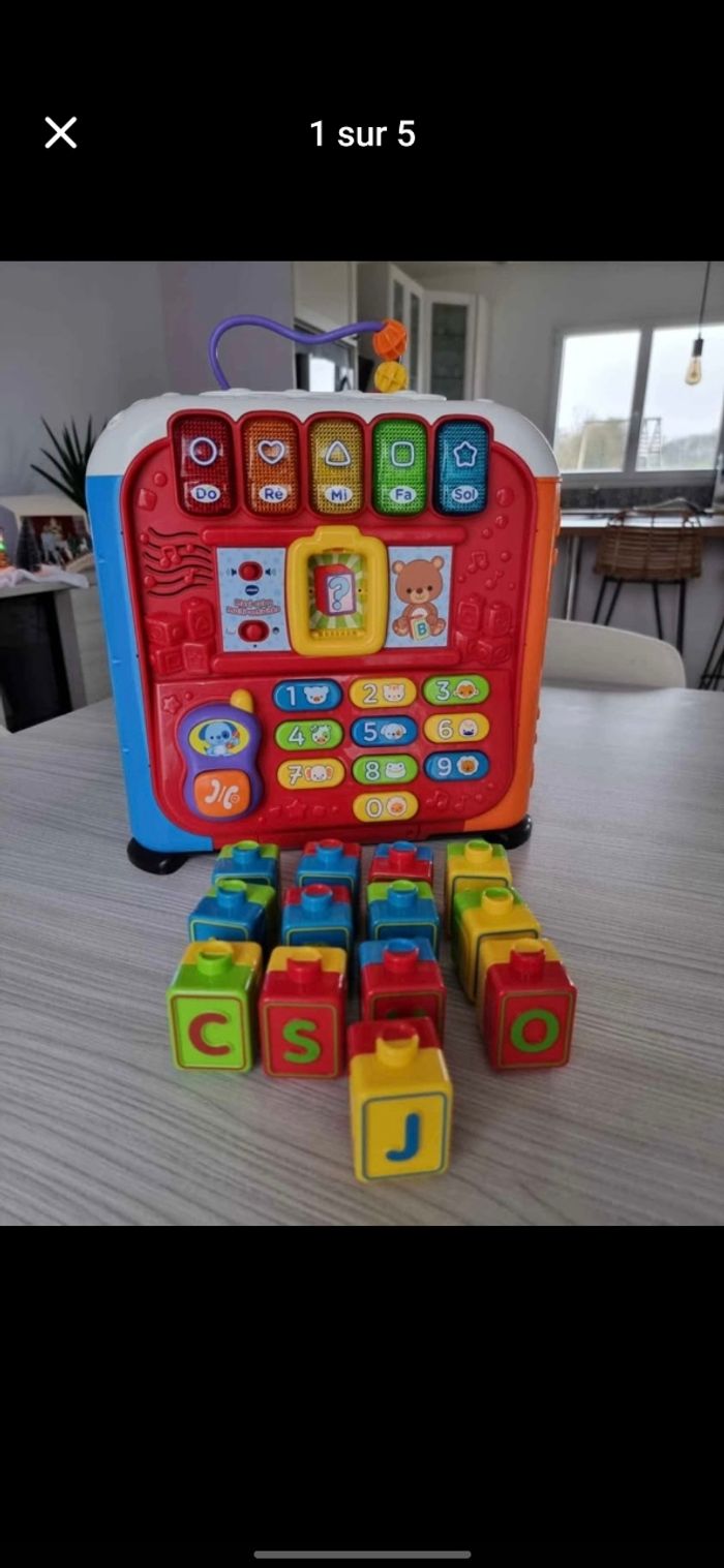 Maxi cube vtech - photo numéro 3