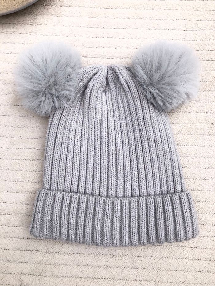 Bonnet avec pompons - 2/4 ans - Primark - photo numéro 2
