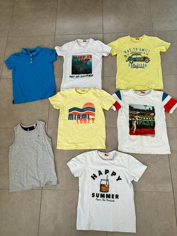 Lot 5 tee shirt tape à l’œil 10 ans +2 cadeaux