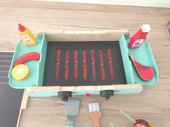 Set de barbecue et plancha en bois - photo numéro 6