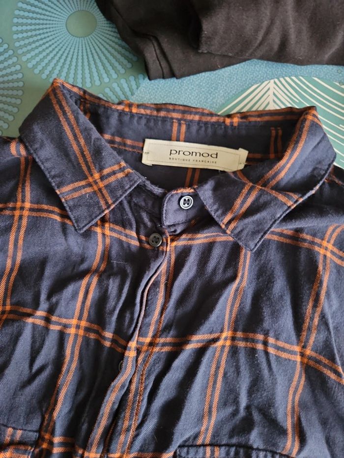 Chemise fluide à carreaux - photo numéro 3