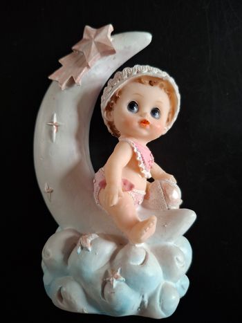 Decoration de naissance _ figurine bébé 