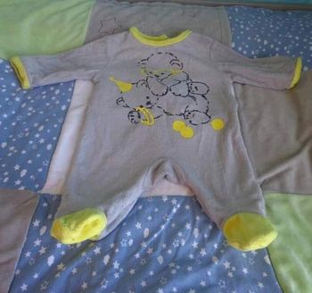 Pyjama ourson Kiabi 1 mois