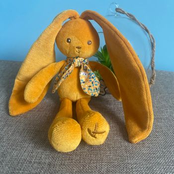 Doudou lapin lapinoo kaloo ocre