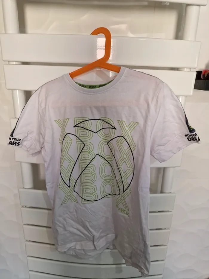 tee-shirt blanc Xbox