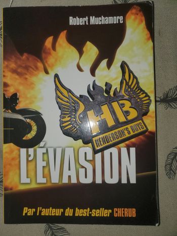 Livre l'évasion Robert muchamore