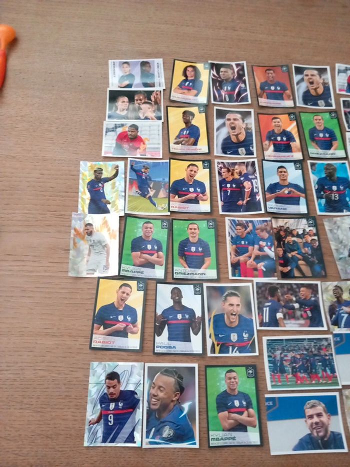 44 cartes Panini foot les bleus Neuf - photo numéro 2