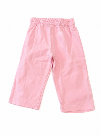 Pantalon léger, fille. 3 mois. Rose.