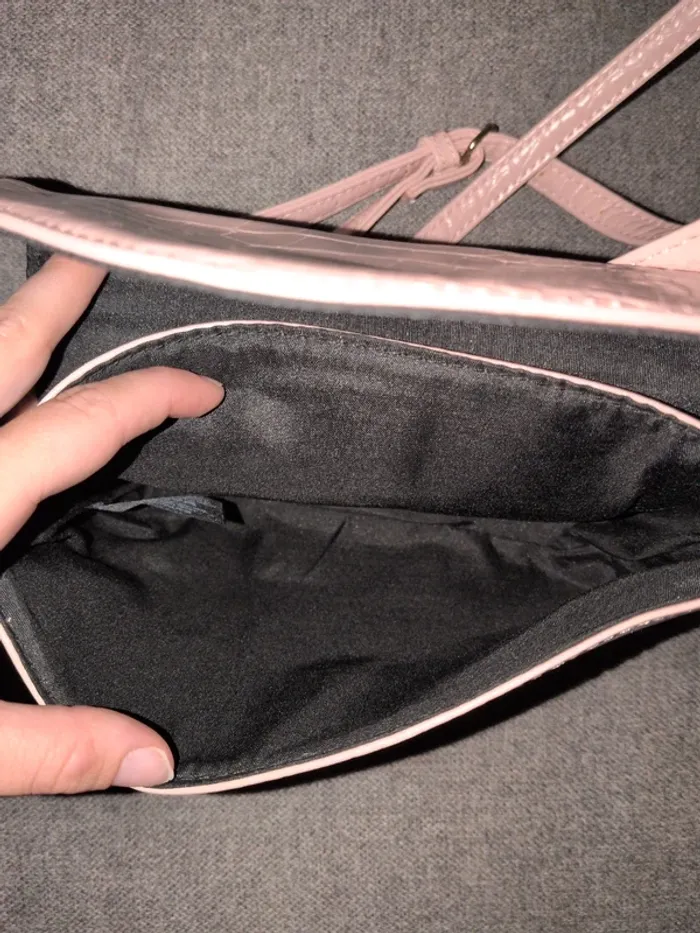Sac à main rose neuf avec étiquette - photo numéro 3