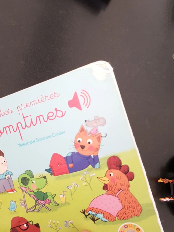 livre sonore bébé mes premières comptines - photo numéro 3