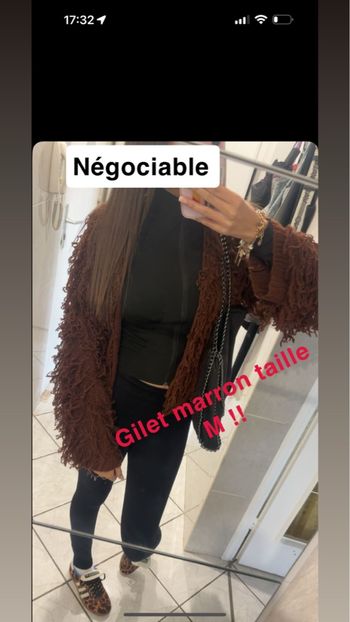 Gilet marron