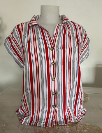 Blouse à rayure