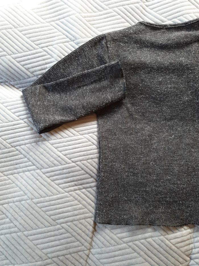 Pull léger 14 ans gris - photo numéro 8