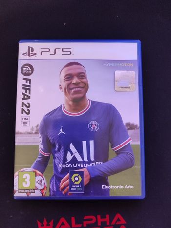 Jeux FIFA 22 ps5
