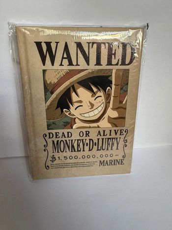 Carnet de note one piece