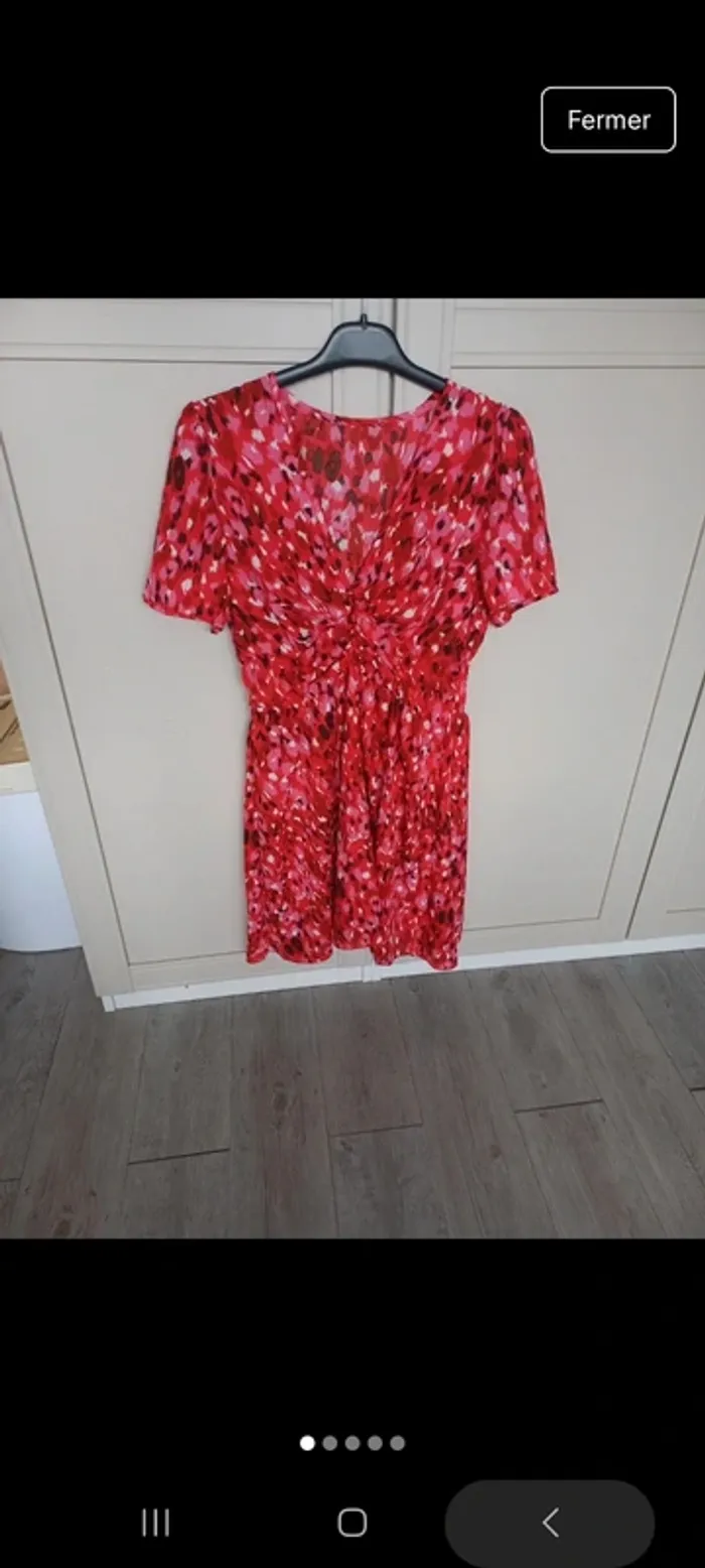 Robe d'été rouge - photo numéro 2