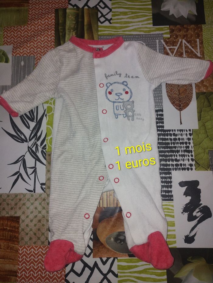 Pyjama 1 mois - photo numéro 4