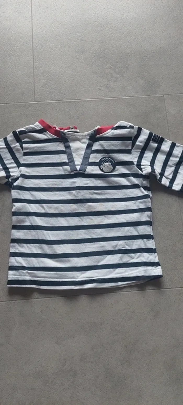 Lot de deux t shirt manches longues 18 mois - photo numéro 9