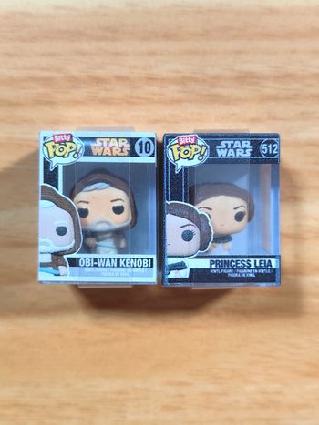 Duo Bitty Pop! Star Wars - Obi-Wan Kenobi (10) & Princess Leia (512)
