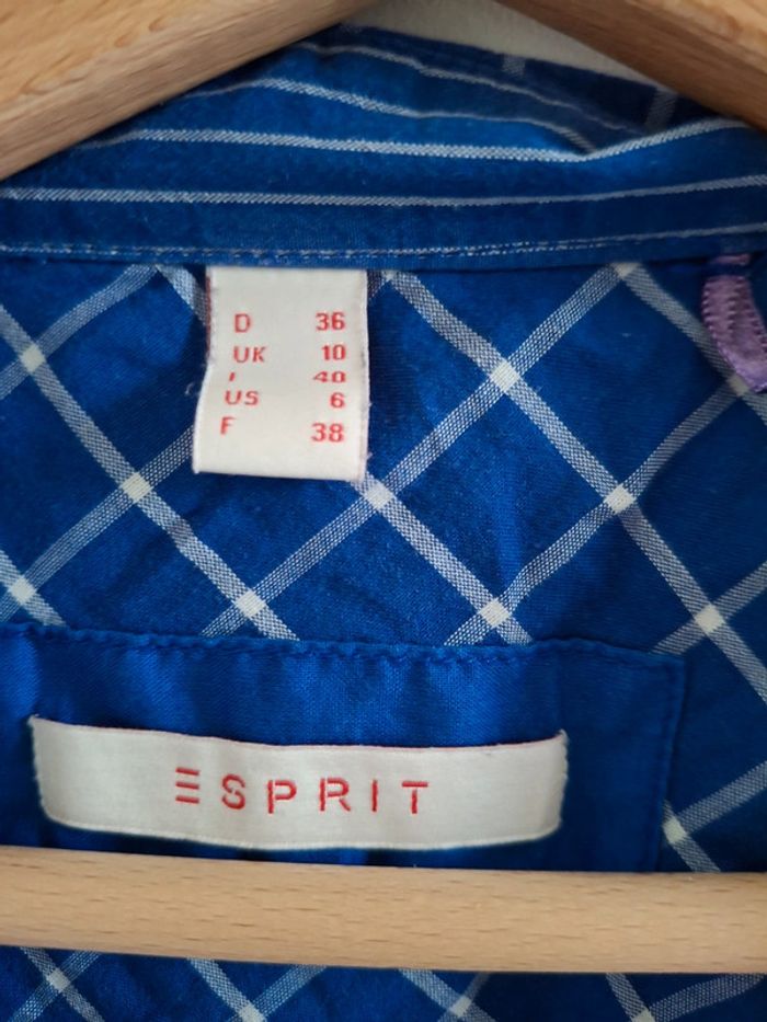 Chemise à carreaux Esprit T38 - photo numéro 2