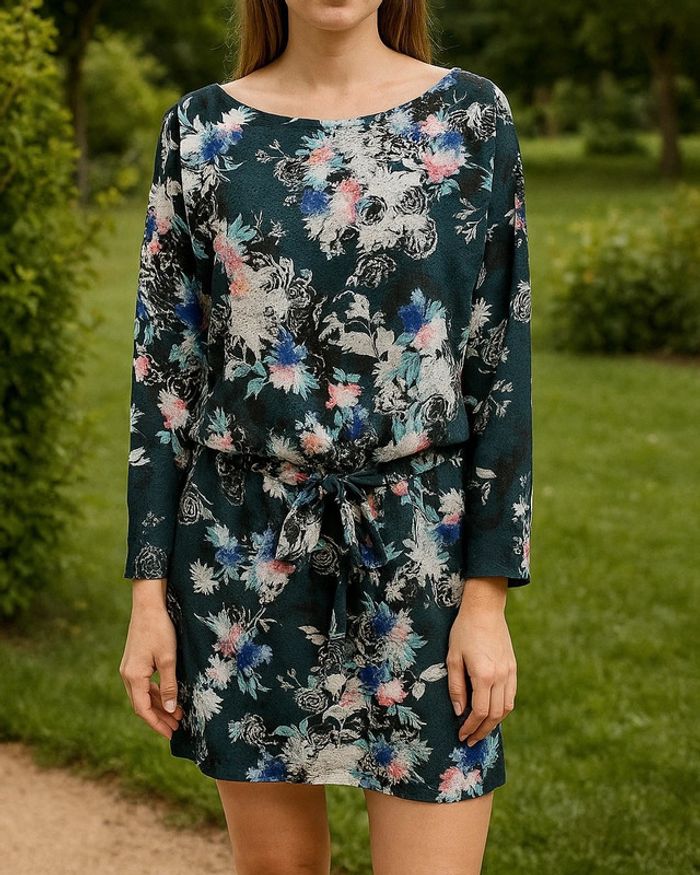 Très belle robe Fleury à longue manche pour femme