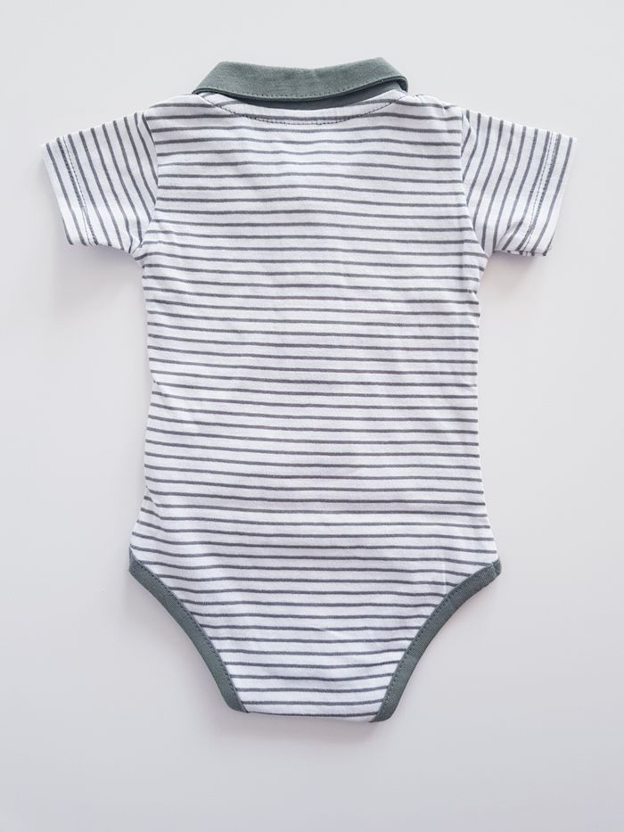 Zeeman - Ensemble body avec col polo + short - Neuf ! - photo numéro 3
