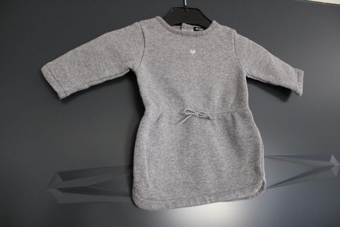 Robe pull tunique taille 3 mois 56-62 cm (neuf) - photo numéro 5