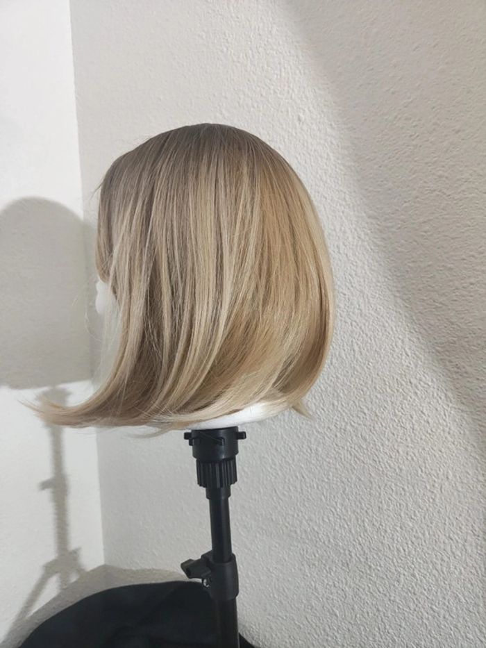 🎀 Promo 🎀 Perruque Naturelle Blond Ombré Glamour - photo numéro 13