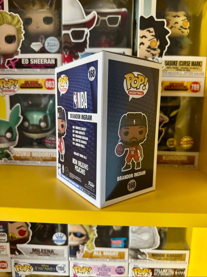 Funko Pop! Basketball 168 - New Orleans Pelicans - Brandon Ingram - NBA - photo numéro 4