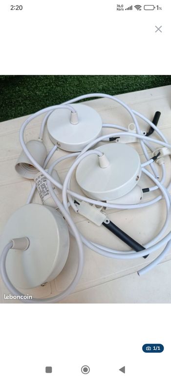 Suspension luminaire