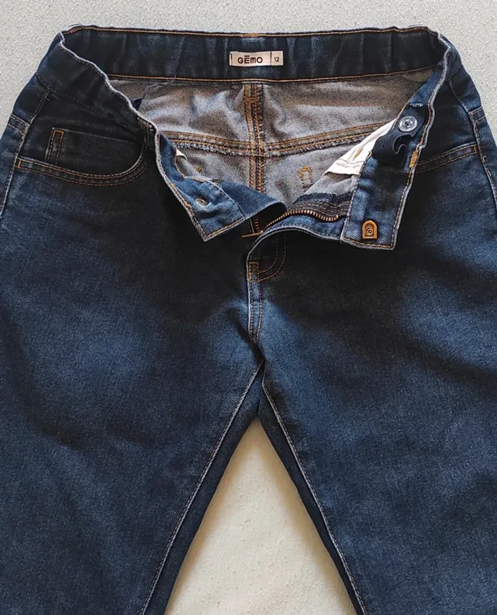 Pantalon jean ean garçon - photo numéro 2