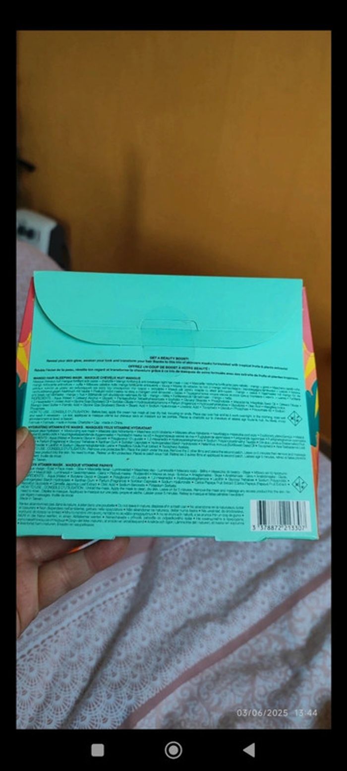 Sephora Tropical Trio de Masques Unidoses (Visage+Yeux+Cheveux) - photo numéro 2