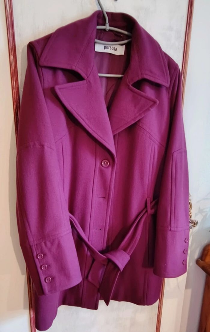 Chouette manteau 3/4 de qualité - Persona - L / XL - photo numéro 2