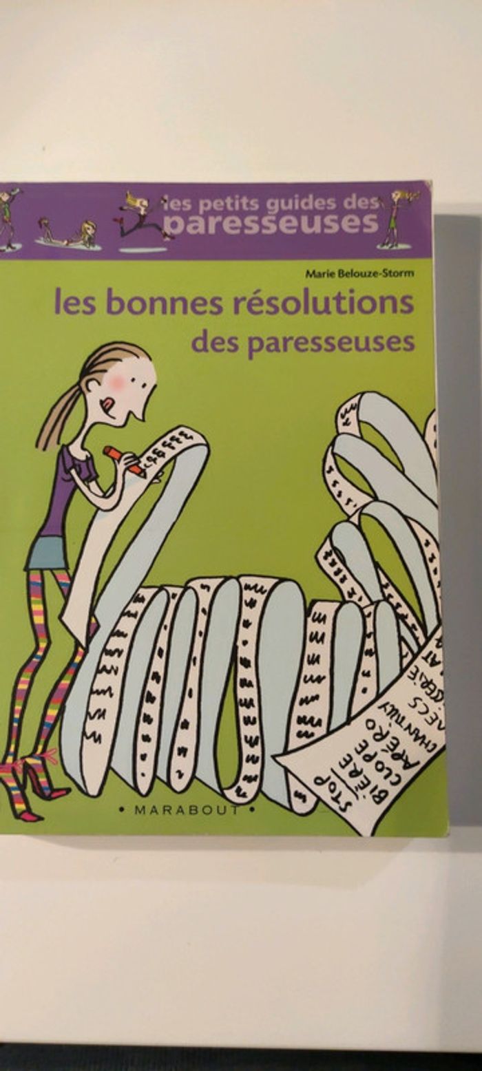 Les bonnes résolutions des paresseuses Édition marabout