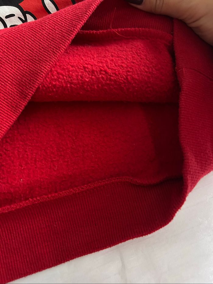 Sweat rouge Mickey - photo numéro 5