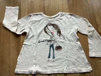 T-shirt blanc fille 5 ans