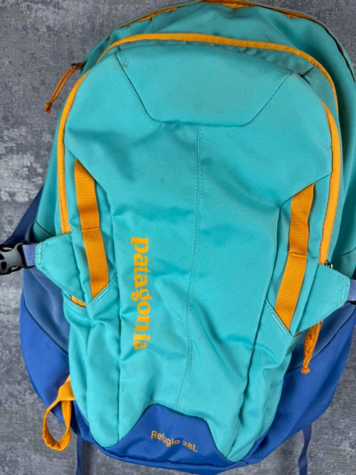 Sac à dos Patagonia Refugio 28L Bleu Turquoise & Jaune & Violet - photo numéro 4