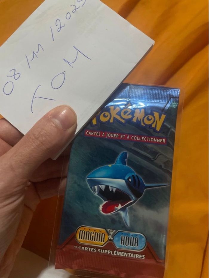 Booster team aqua team magma scellé - photo numéro 4