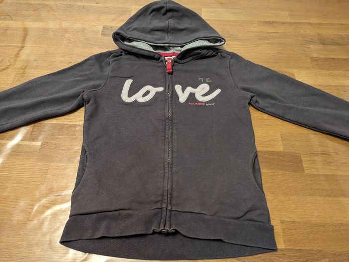 Gilet zippé fille 8 ans Okaïdi - photo numéro 2