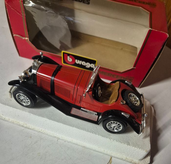 Bburago voiture miniature Mercedes SSK rouge (1928) 1/24 - photo numéro 7