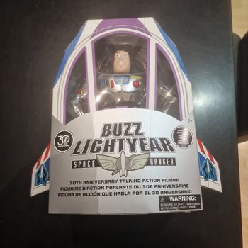 Figurine Buzz l'Éclair parlante 30e anniversaire en édition limitée, Toy Story