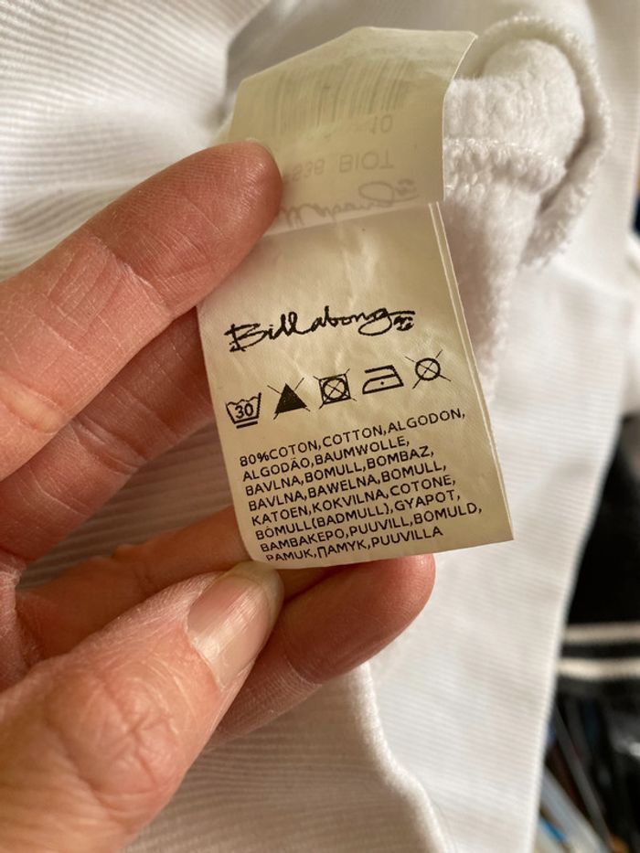 Sweat zippé Billabong Taille 38 - photo numéro 5