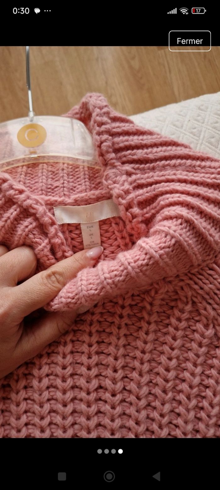 Pull rose - photo numéro 4