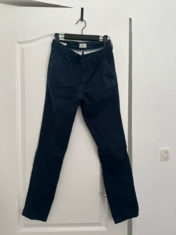 Pantalon homme bleu marine